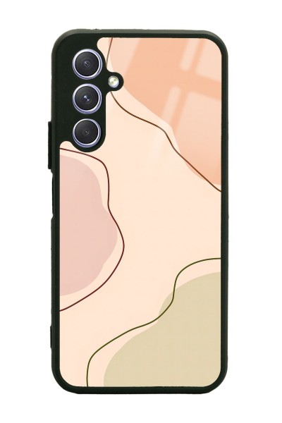 Samsung A24 Nude Colors Tasarımlı Glossy Telefon Kılıfı