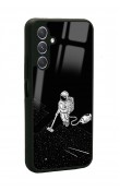 Samsung A24  Uyumlu Astronot Tatiana Tasarımlı Glossy Telefon Kılıfı