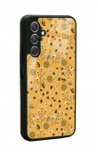 Samsung A24  Uyumlu Sarı Bindanlı Tasarımlı Glossy Telefon Kılıfı