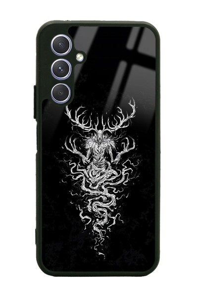 Samsung A24  Uyumlu Witcher 3 Deer Tasarımlı Glossy Telefon Kılıfı