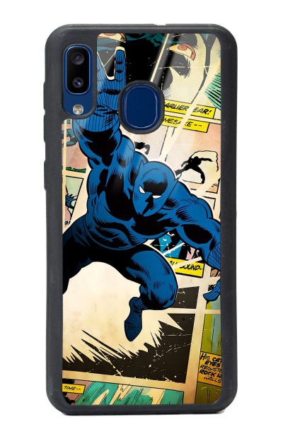 Samsung A30 Black Panther Kara Panter Tasarımlı Glossy Telefon Kılıfı