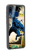 Samsung A30 Black Panther Kara Panter Tasarımlı Glossy Telefon Kılıfı