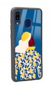 Samsung A30 Lemon Woman Tasarımlı Glossy Telefon Kılıfı