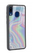 Samsung A30 Neon Dama Tasarımlı Glossy Telefon Kılıfı