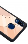 Samsung A30 Nude Colors Tasarımlı Glossy Telefon Kılıfı