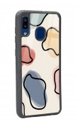 Samsung A30 Nude Milky Tasarımlı Glossy Telefon Kılıfı