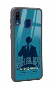 Samsung A30 Peaky Blinders Shelby Tasarımlı Glossy Telefon Kılıfı