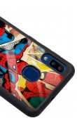 Samsung A30 Spider-man Örümcek Adam Tasarımlı Glossy Telefon Kılıfı