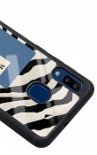 Samsung A30 Zebra Matısse Tasarımlı Glossy Telefon Kılıfı