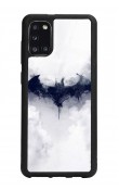 Samsung A31 Beyaz Batman Tasarımlı Glossy Telefon Kılıfı