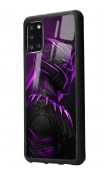 Samsung A31 Black Panter Tasarımlı Glossy Telefon Kılıfı