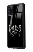 Samsung A31 Dancer Skeleton Tasarımlı Glossy Telefon Kılıfı