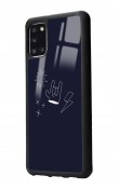 Samsung A31 Doodle Punk Tasarımlı Glossy Telefon Kılıfı