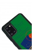 Samsung A31 Happy Green Tasarımlı Glossy Telefon Kılıfı
