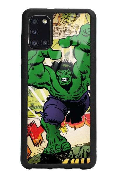 Samsung A31 Hulk Tasarımlı Glossy Telefon Kılıfı