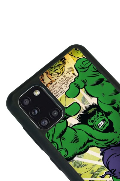 Samsung A31 Hulk Tasarımlı Glossy Telefon Kılıfı