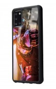 Samsung A31 Iron Man Tasarımlı Glossy Telefon Kılıfı