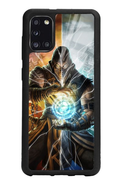 Samsung A31 Mortal Combat Tasarımlı Glossy Telefon Kılıfı