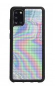 Samsung A31 Neon Dama Tasarımlı Glossy Telefon Kılıfı