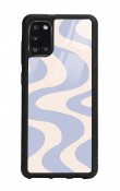 Samsung A31 Wave Efect Tasarımlı Glossy Telefon Kılıfı