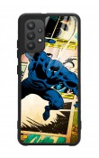 Samsung A32 Black Panther Kara Panter Tasarımlı Glossy Telefon Kılıfı