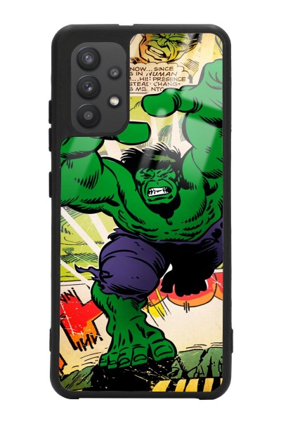 Samsung A32 Hulk Tasarımlı Glossy Telefon Kılıfı
