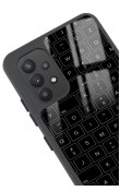 Samsung A32 Keyboard Tasarımlı Glossy Telefon Kılıfı
