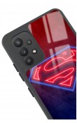 Samsung A32 Neon Superman Tasarımlı Glossy Telefon Kılıfı