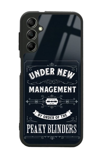 Samsung A34 Peaky Blinders Management Tasarımlı Glossy Telefon Kılıfı
