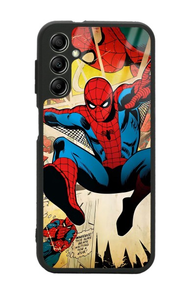 Samsung A34 Spider-Man Örümcek Adam Tasarımlı Glossy Telefon Kılıfı