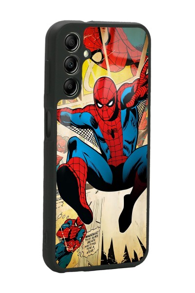 Samsung A34 Spider-Man Örümcek Adam Tasarımlı Glossy Telefon Kılıfı
