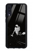 Samsung A50 Astronot Tatiana Tasarımlı Glossy Telefon Kılıfı