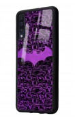 Samsung A50 Lila Batman Tasarımlı Glossy Telefon Kılıfı
