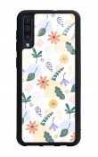Samsung A50 Minik Çiçekler Tasarımlı Glossy Telefon Kılıfı