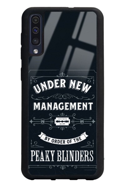 Samsung A50 Peaky Blinders Management Tasarımlı Glossy Telefon Kılıfı