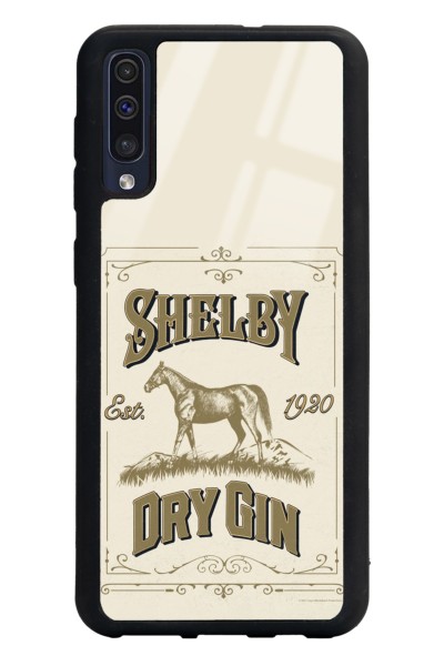 Samsung A50 Peaky Blinders Shelby Dry Gin Tasarımlı Glossy Telefon Kılıfı