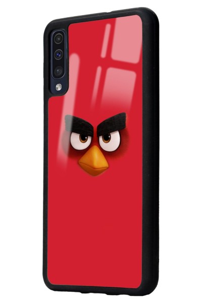 Samsung A50 Red Angry Birds Tasarımlı Glossy Telefon Kılıfı