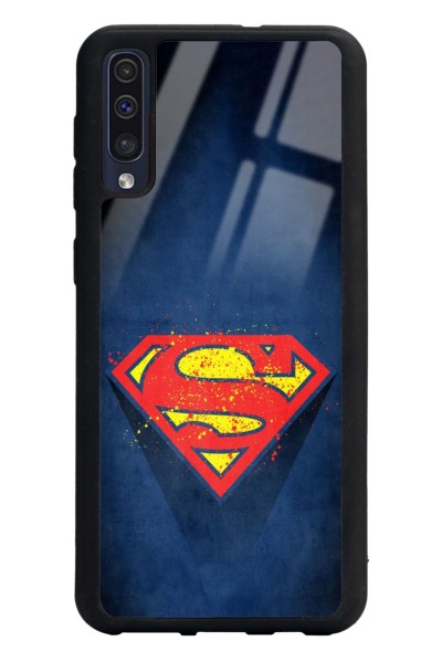Samsung A50 Superman Tasarımlı Glossy Telefon Kılıfı