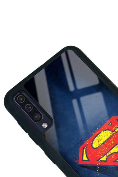 Samsung A50 Superman Tasarımlı Glossy Telefon Kılıfı