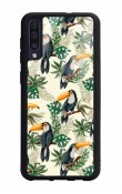 Samsung A50 Tukan Kuşu Tasarımlı Glossy Telefon Kılıfı