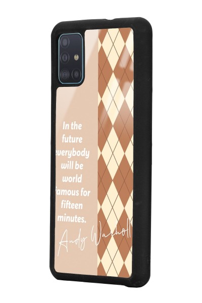 Samsung A51 Andy Ekose Tasarımlı Glossy Telefon Kılıfı