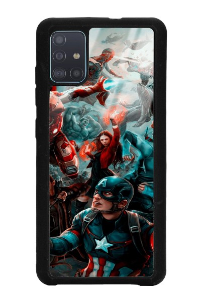 Samsung A51 Avengers Ultron Tasarımlı Glossy Telefon Kılıfı