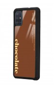 Samsung A51 Choclate Tasarımlı Glossy Telefon Kılıfı