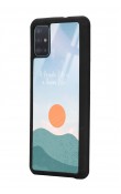 Samsung A51 Happy Life Tasarımlı Glossy Telefon Kılıfı