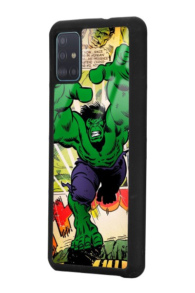Samsung A51 Hulk Tasarımlı Glossy Telefon Kılıfı