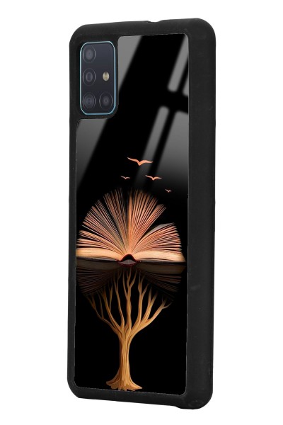 Samsung A51 Kitap Tasarımlı Glossy Telefon Kılıfı