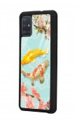 Samsung A51 Koi Balığı Tasarımlı Glossy Telefon Kılıfı