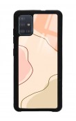 Samsung A51 Nude Colors Tasarımlı Glossy Telefon Kılıfı