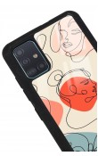Samsung A51 Nude Maske Tasarımlı Glossy Telefon Kılıfı