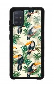 Samsung A51 Tukan Kuşu Tasarımlı Glossy Telefon Kılıfı